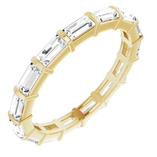 Yellow Gold Diamond Eternity Bend